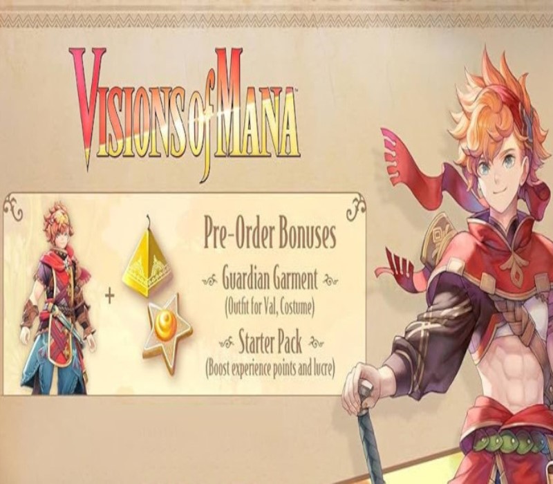Visions of Mana - Pre-order Bonus DLC EU PS4 Ключ