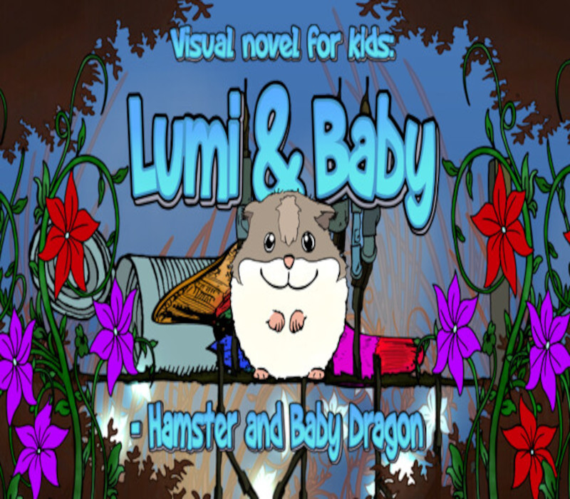 Visual novel for the kids: Lumi And Baby - Hamster And Baby Dragon Steam Ключ