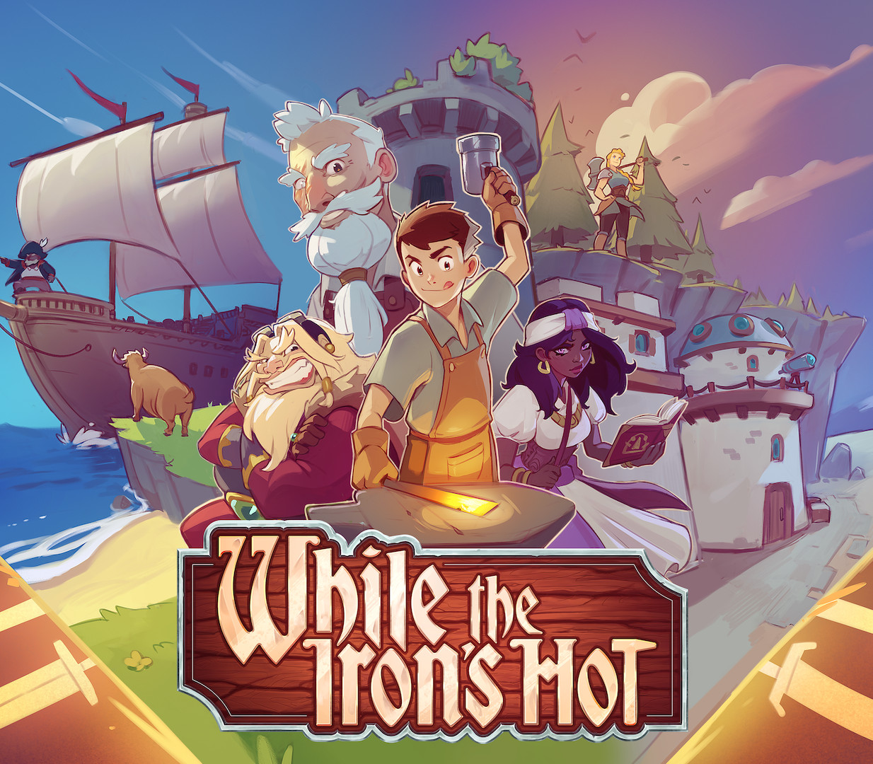 While the Iron's Hot PC Steam Ключ