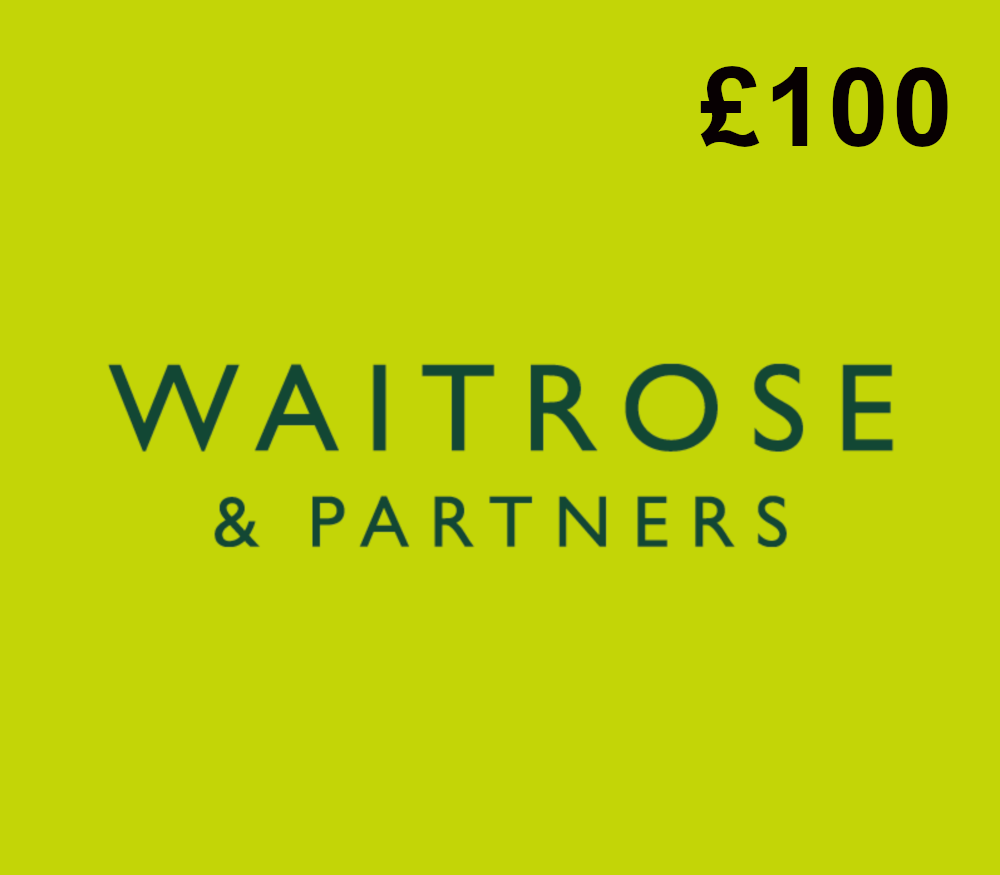 Waitrose & Partners £100 Подарочная карта UK