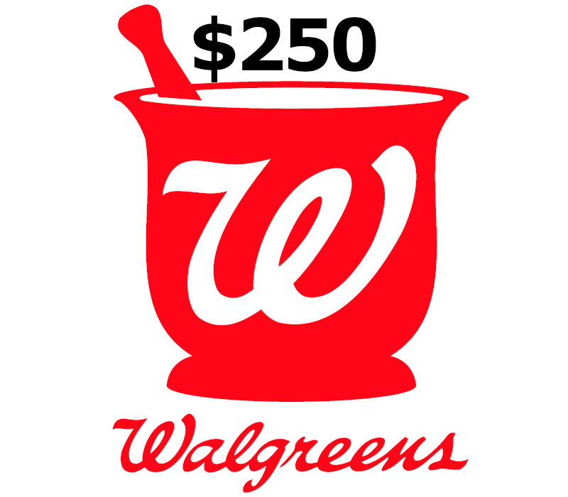 Walgreens $250 Подарочная карта US