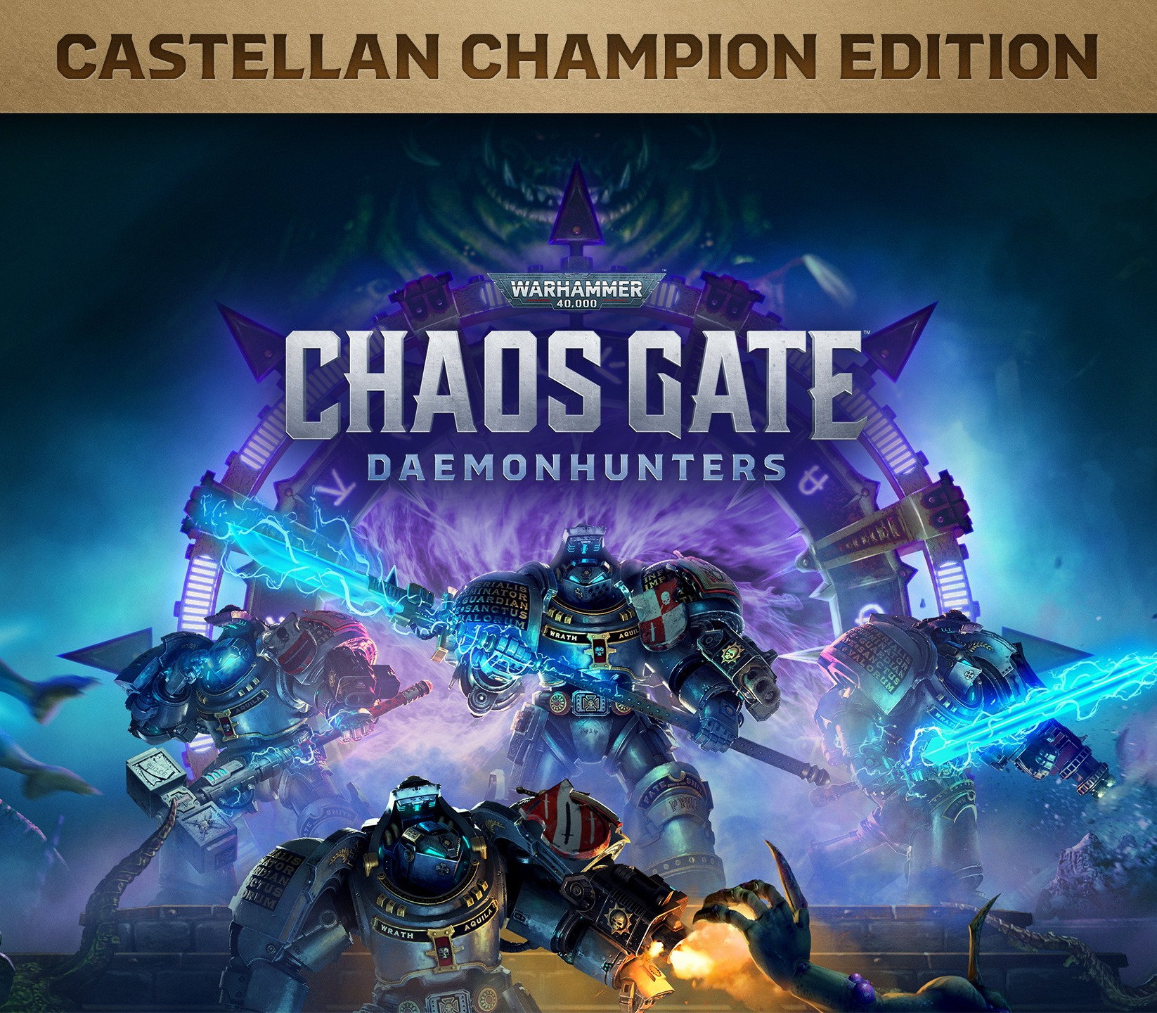 Warhammer 40,000: Chaos Gate - Daemonhunters Castellan Champion издание PC Steam Ключ