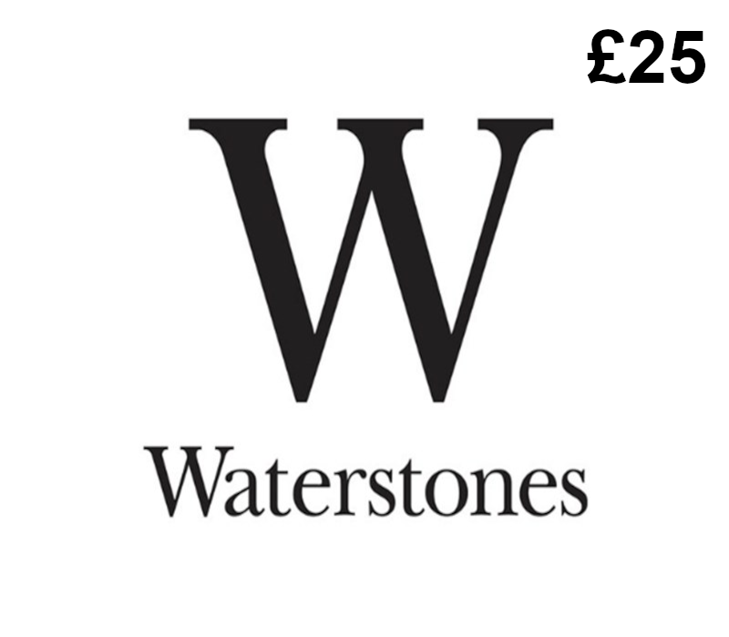 Waterstones £25 Подарочная карта UK