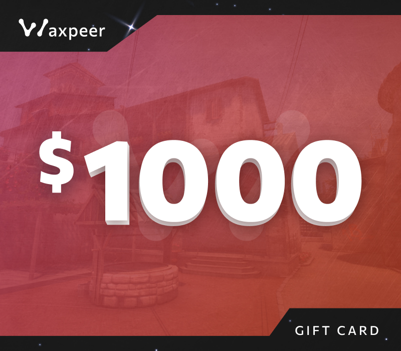 WAXPEER $1000 Подарочная карта