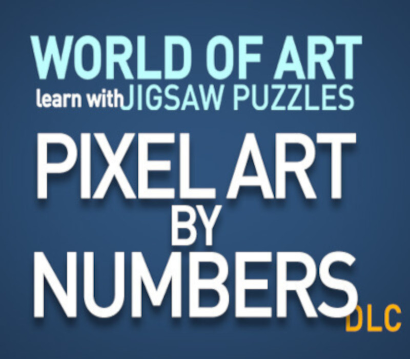 World of Art - learn with Jigsaw Puzzles: PIXEL ART BY NUMBERS DLC Steam Ключ