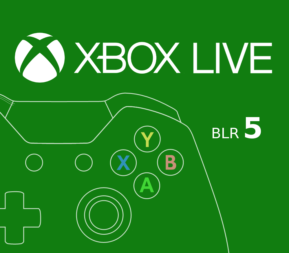 XBOX Live BRL 5 Предоплаченная карта BR