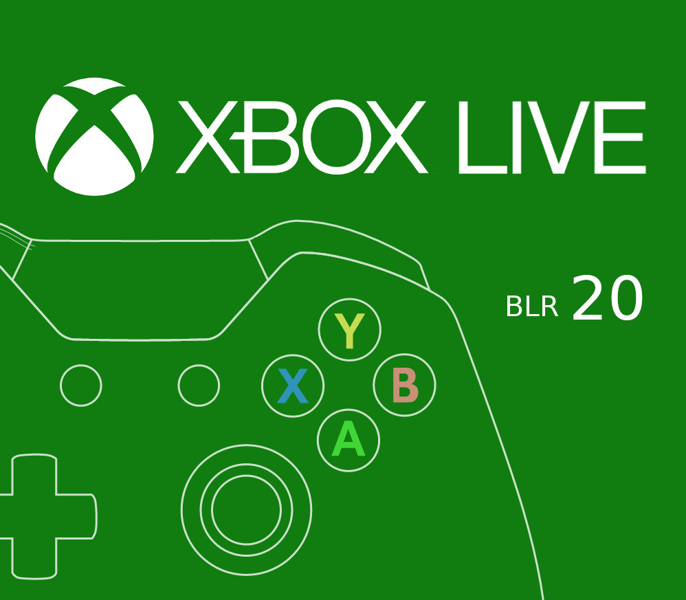 XBOX Live BRL 20 Предоплаченная карта BR