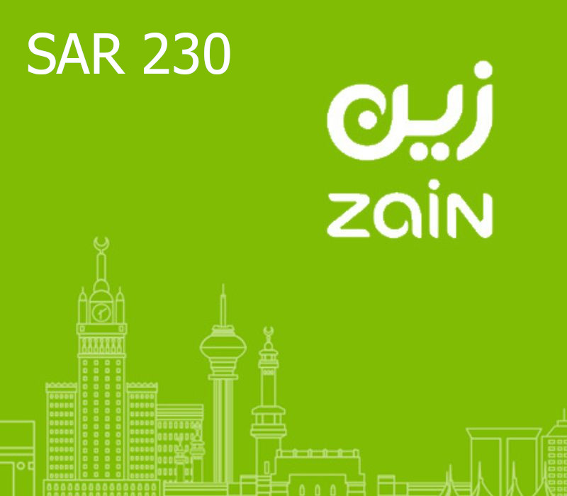 Zain 230 SAR Подарочная карта SA