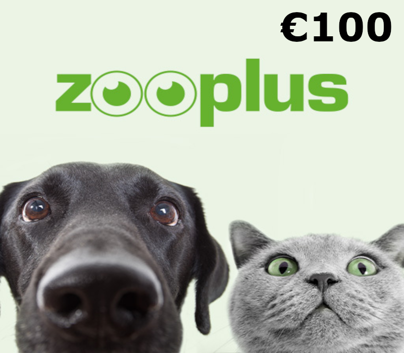 Zooplus €100 Подарочная карта DE