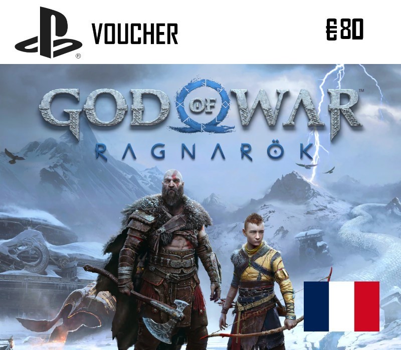 God of War Ragnarök PlayStation Network Карта €80 FR