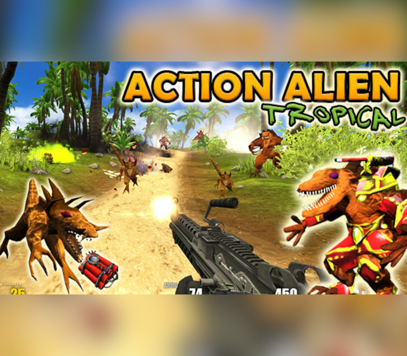 Action Alien: Tropical Steam Ключ
