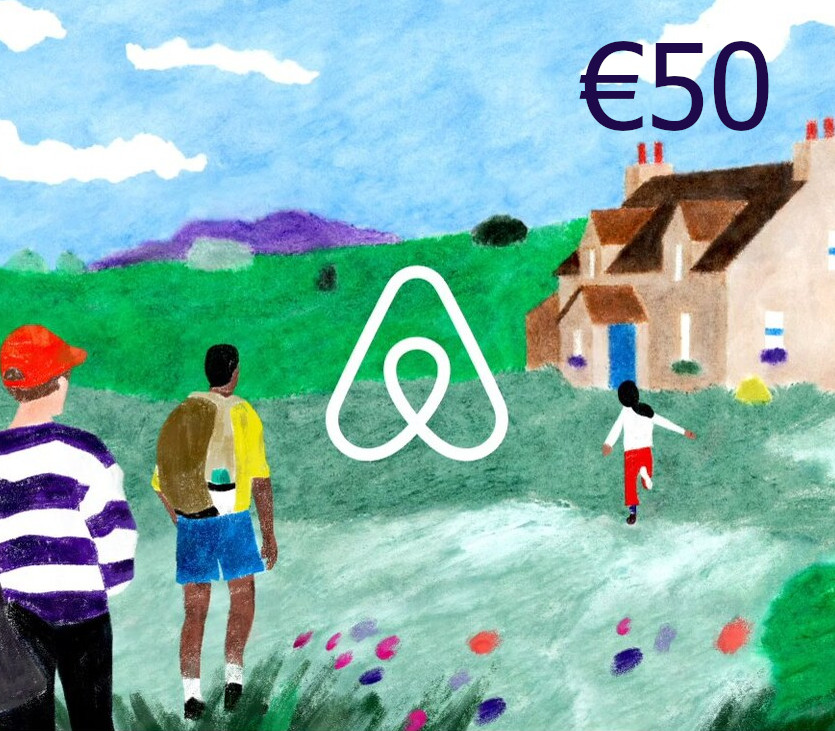 Airbnb €50 Подарочная карта LU