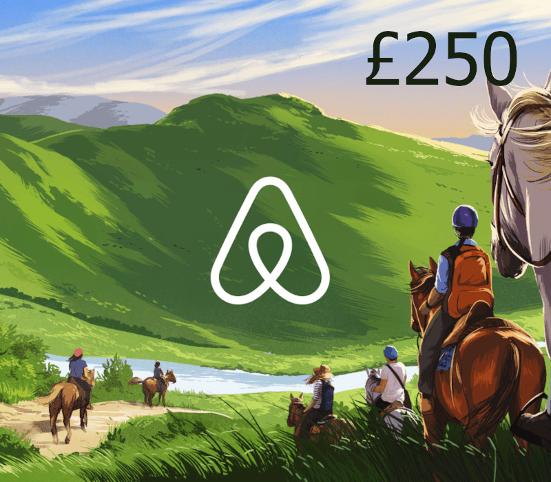 Airbnb £250 Подарочная карта UK