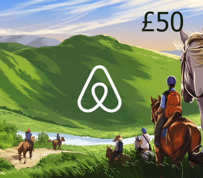 Airbnb £50 Подарочная карта UK