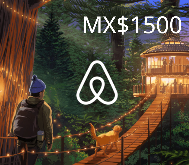 Airbnb MX$1500 Подарочная карта MX