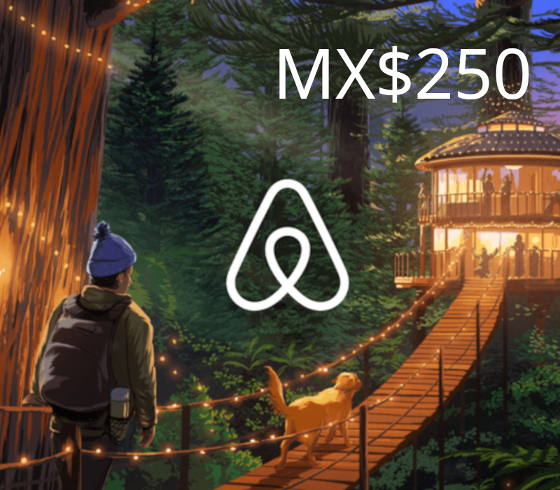 Airbnb MX$250 Подарочная карта MX