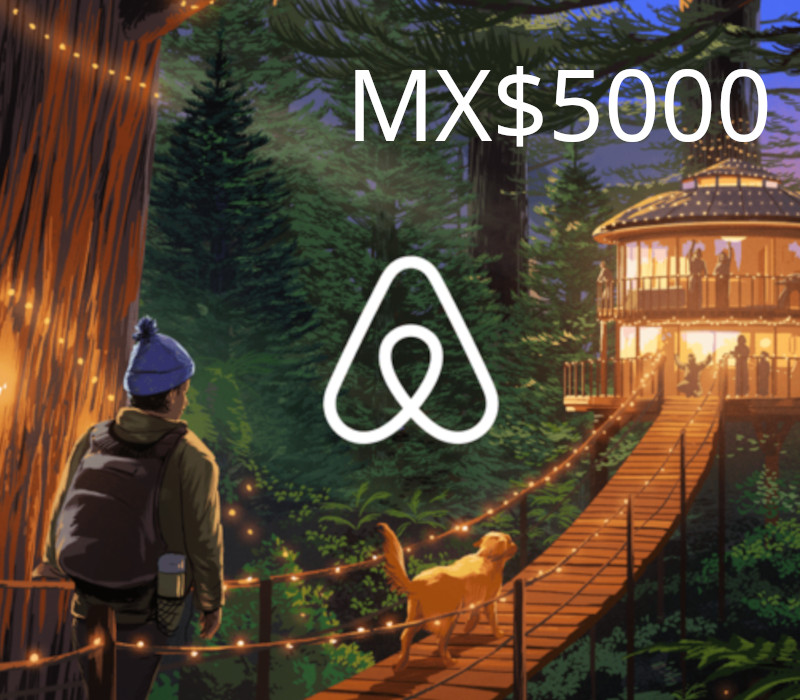 Airbnb MX$5000 Подарочная карта MX