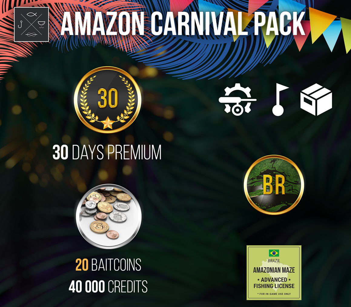 Fishing Planet - Amazon Carnival Pack EU Steam Альтергифт