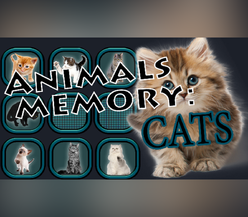 Animals Memory: Cats EU PC Steam Ключ