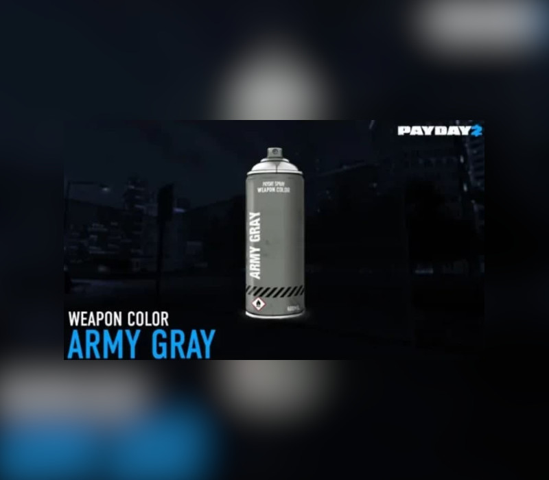 PAYDAY 2 - Army Gray Weapon Color DLC Steam Ключ