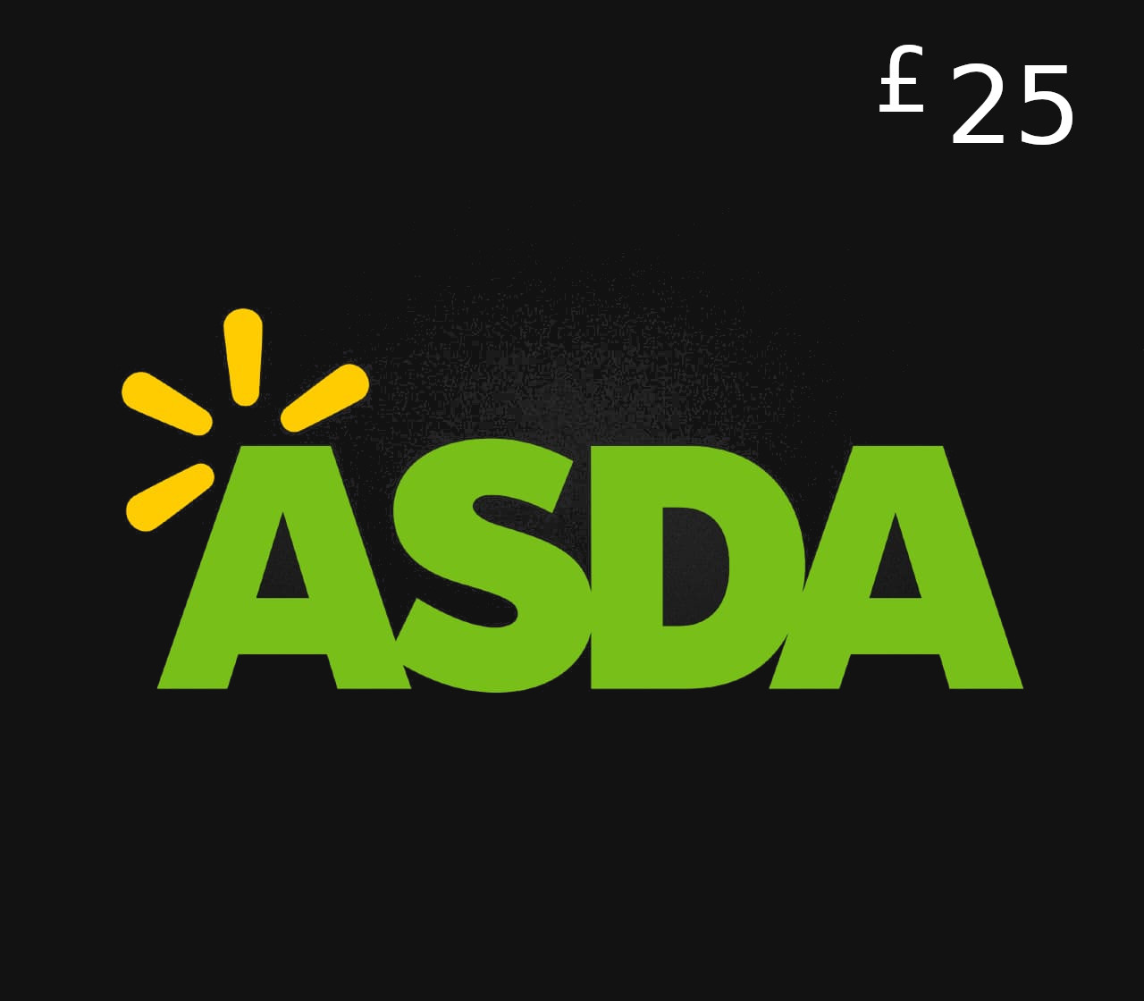 ASDA £25 UK Подарочная карта