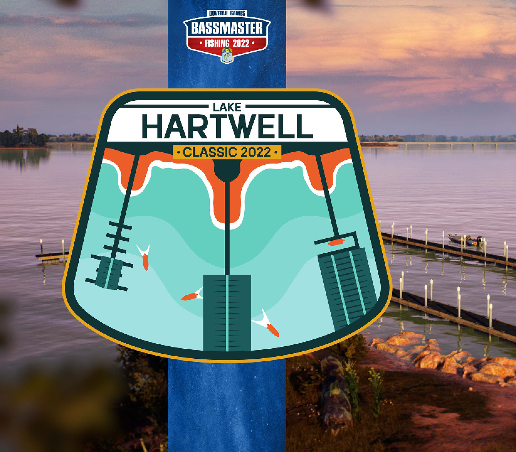 Bassmaster Fishing 2022 - Lake Hartwell DLC Steam Ключ