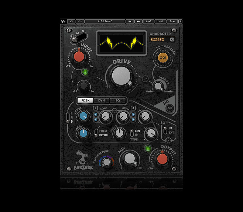 Waves Berzerk Distortion V14 PC/MAC Ключ