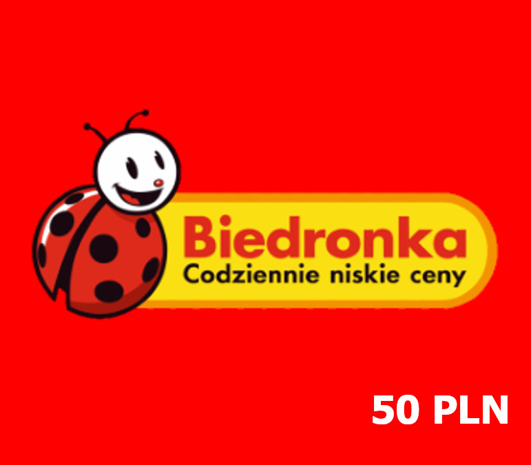 Biedronka PLN 50 Подарочная карта PL