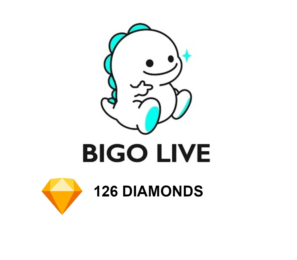 Bigo Live - 120 + 6 Bonus Diamonds Ключ