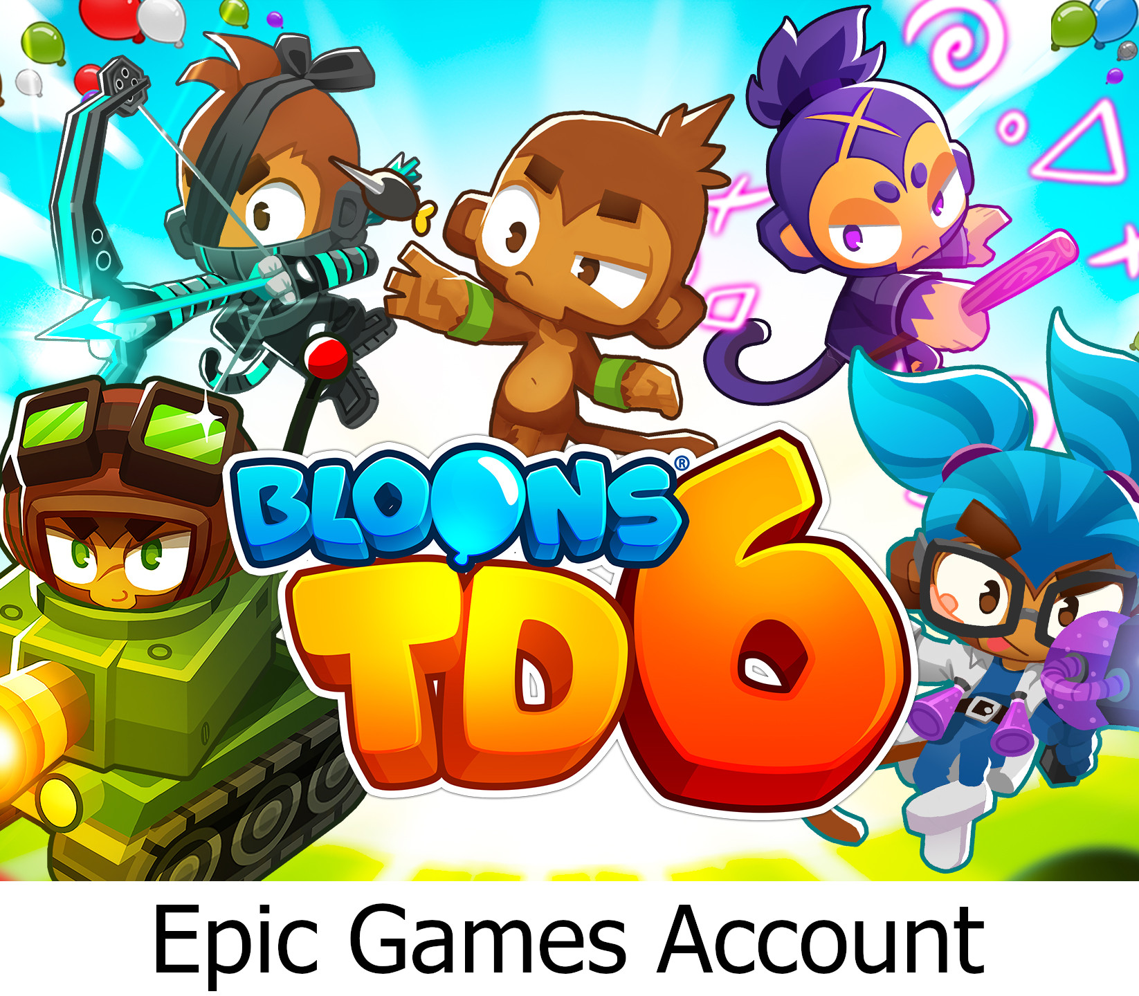 Bloons TD 6 Epic Games Аккаунт