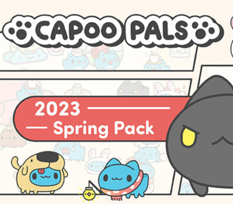 Capoo Pals 2023 Spring Pack DLC Steam CD Key