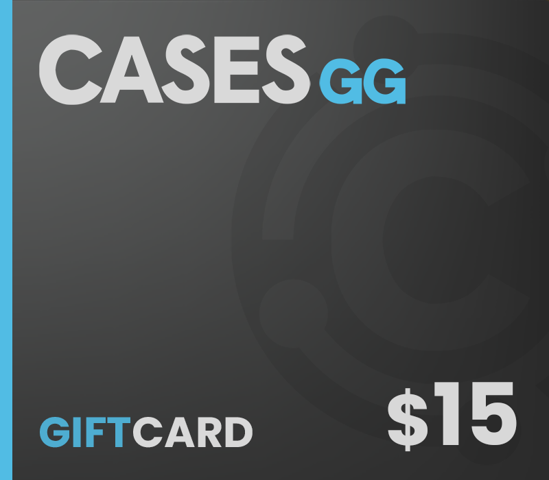 Cases.gg $15 Подарочная карта
