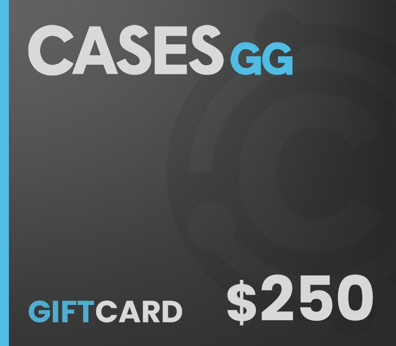 Cases.gg $250 Подарочная карта