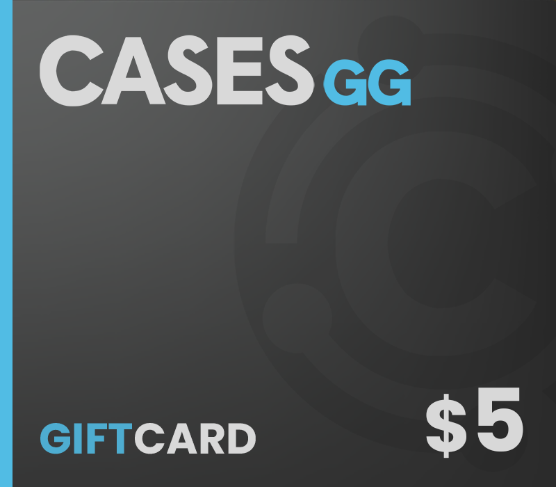 Cases.gg $5 Подарочная карта