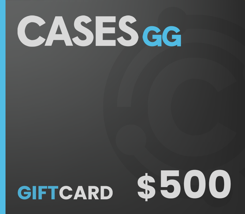 Cases.gg $500 Подарочная карта