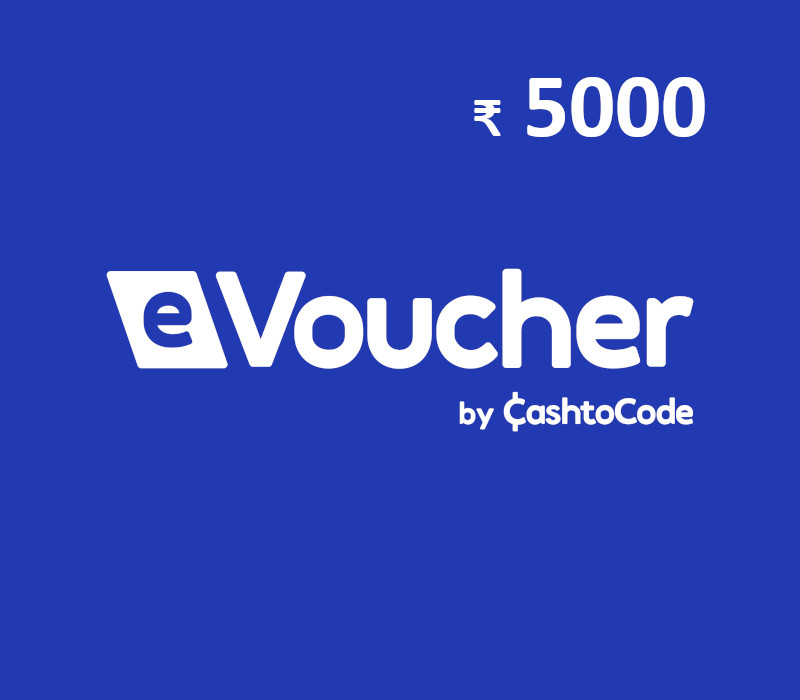 CashtoCode ₹5000 Подарочная карта IN