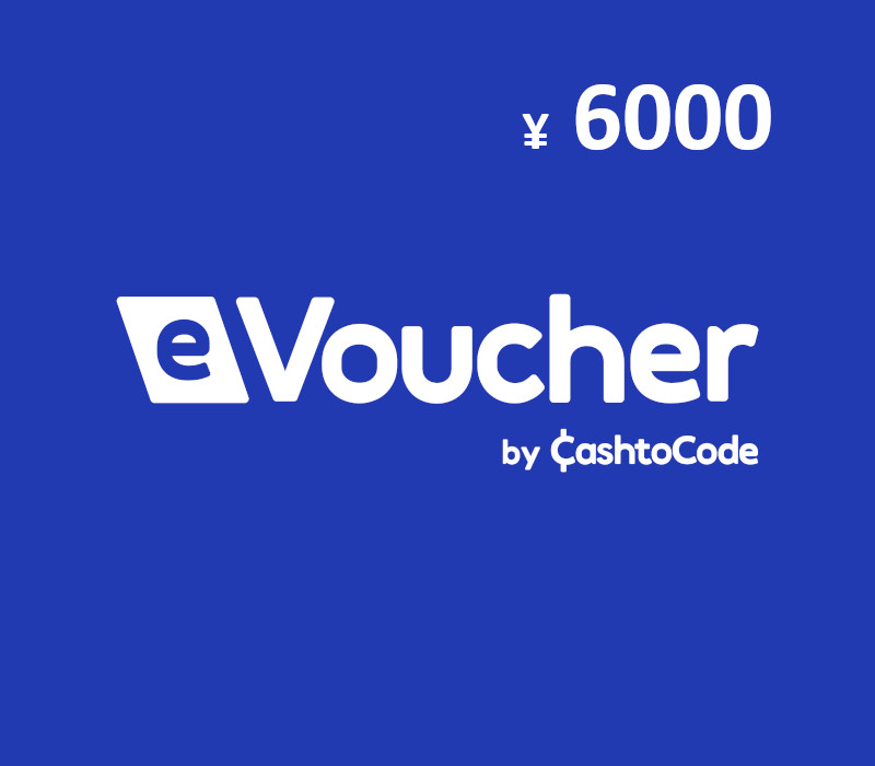 CashtoCode ¥6000 Подарочная карта JP