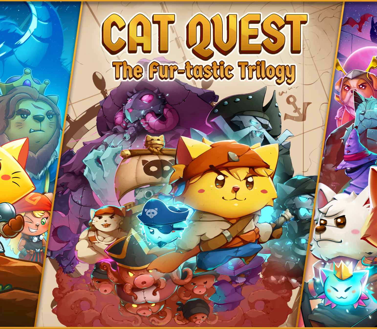 Cat Quest Trilogy Набор PC Steam Ключ