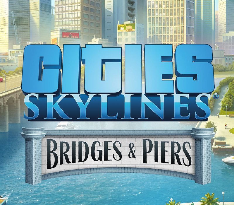 Cities: Skylines - Content Creator Pack: Bridges & Piers DLC EU Steam Ключ