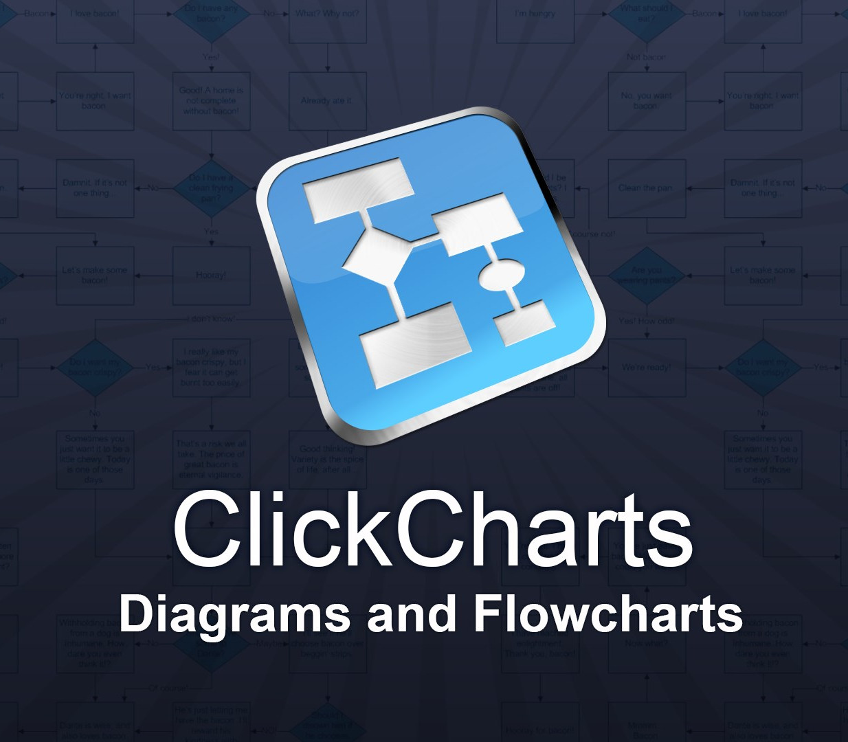 NCH: ClickCharts Diagram and Flowchart Ключ