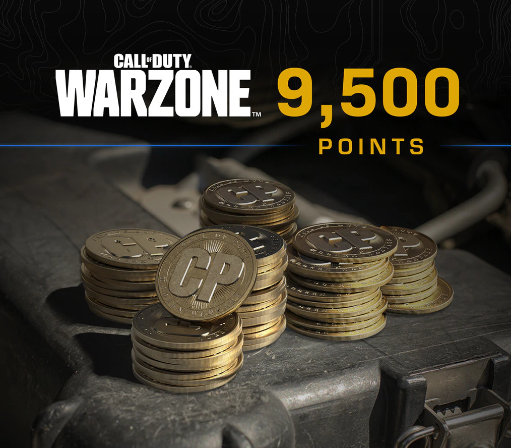 Call of Duty: Warzone - 9,500 Points EU XBOX One / Xbox Series X|S Ключ