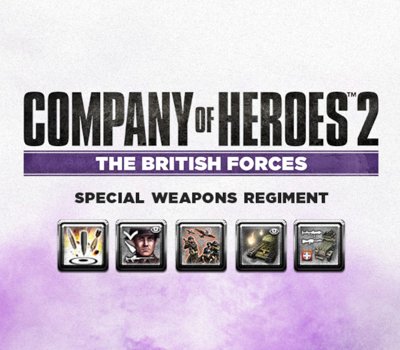 Company of Heroes 2 - British Commander: Special Weapons Regiment DLC Steam Ключ
