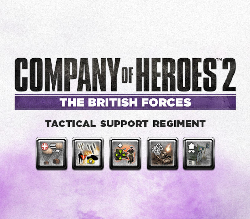 Company of Heroes 2 - British Commander: Tactical Support Regiment DLC Steam Ключ