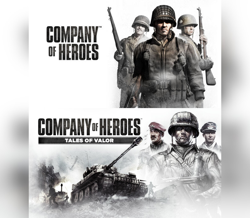 Company of Heroes + Company of Heroes: Tales of Valor EU Steam Ключ