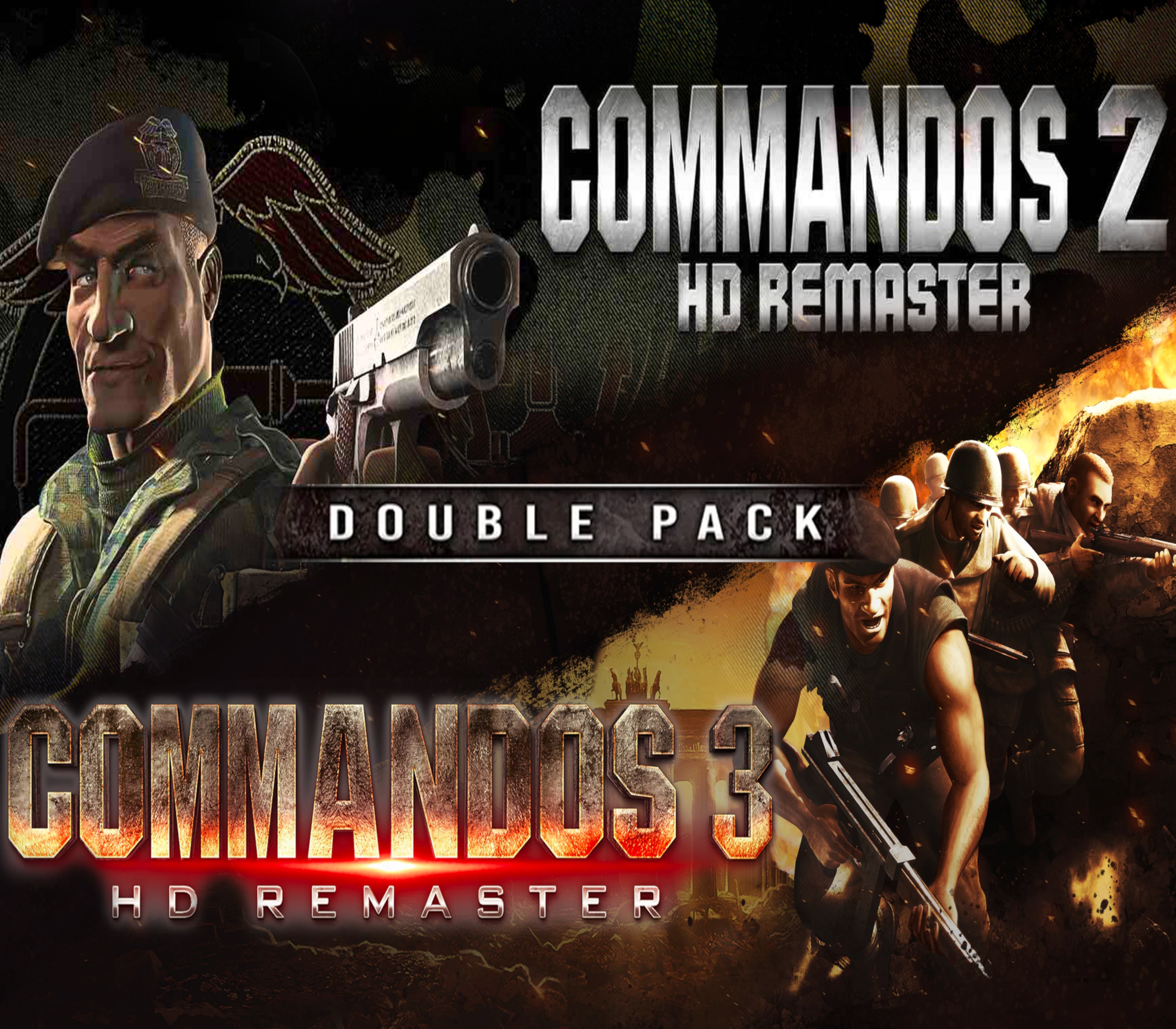 Commandos 2 & 3 – HD Remaster Double Pack Набор EU PC Steam Ключ