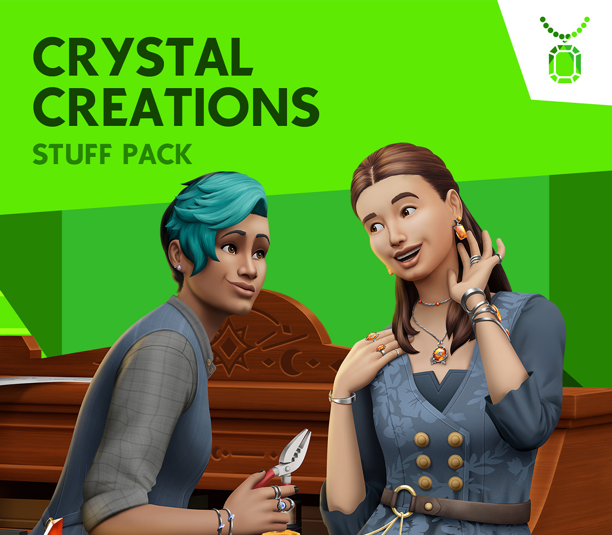 The Sims 4 - Crystal Creations Stuff Pack DLC PC EA App Ключ