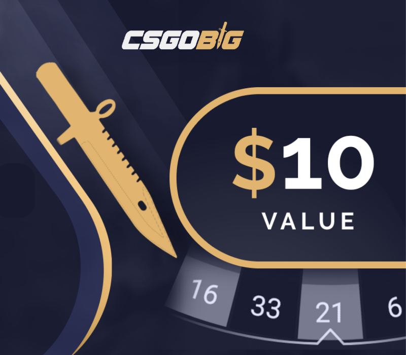 CSGOBIG $10 Подарочная карта
