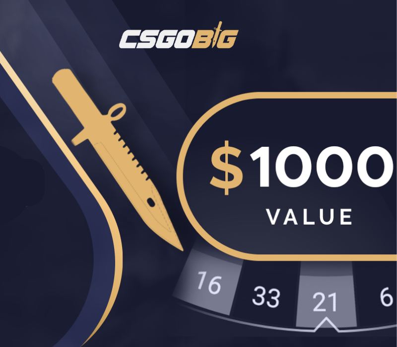 CSGOBIG $1000 Подарочная карта