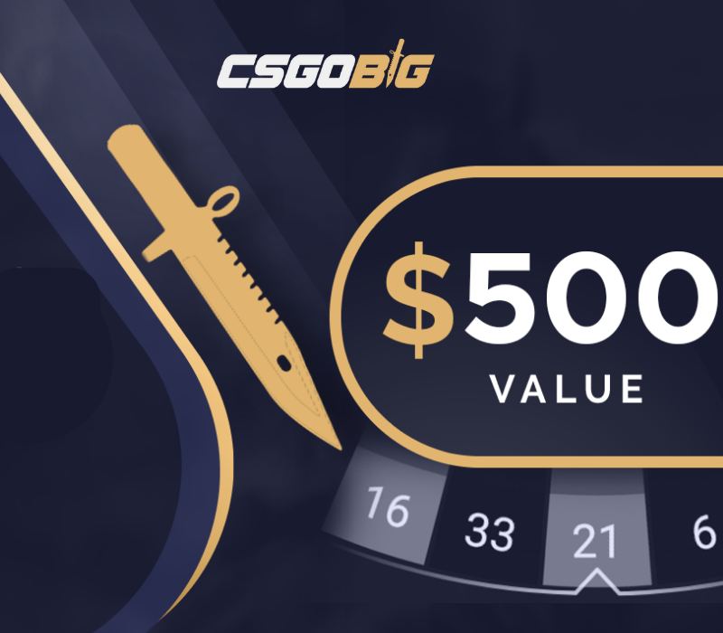 CSGOBIG $500 Подарочная карта