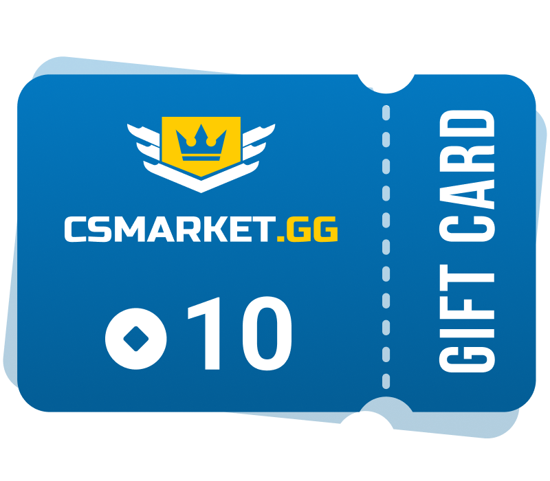 CSMARKET.GG 10 Gems Подарочная карта